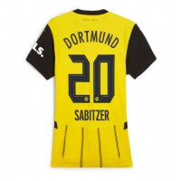 Borussia Dortmund Marcel Sabitzer #20 Hemmatröja Kvinnor 2024-25 Korta ärmar